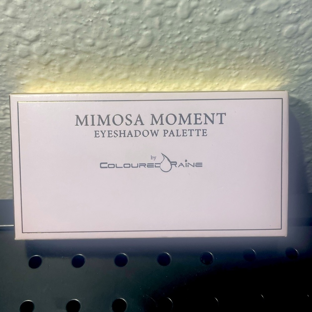 COLOURED RAINE COSMETICS Mimosa Moment Palette BNIB
